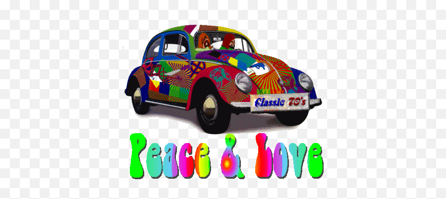 Top Homer Me Hippies Stickers For Android U0026 Ios Gfycat - Peace And Love Volkswagen Beetle Emoji,Hippie Emoticons