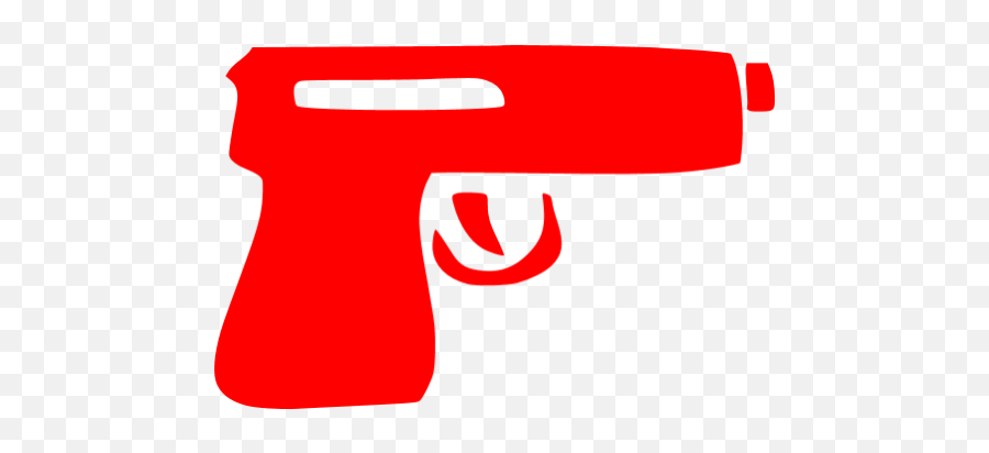 Red Gun Icon - Free Red Gun Icons Purple Gun Transparent Emoji,Emoticon Gun