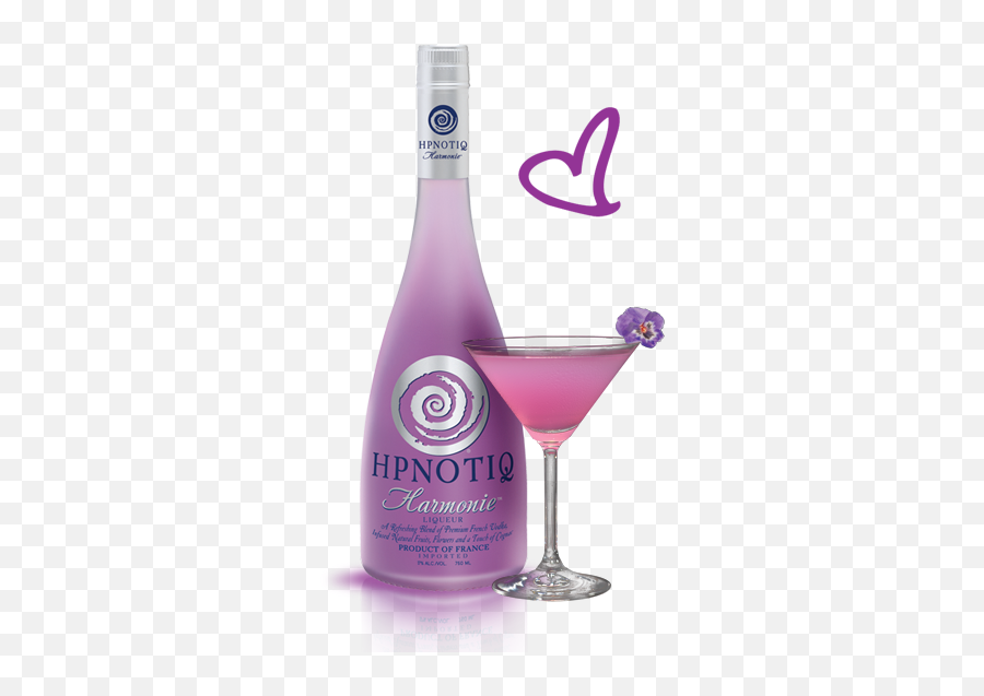 Hpnotiq Harmonie - Infused With Berries Violets And Purple Alcohol Bottle Emoji,Alcohol Emojis