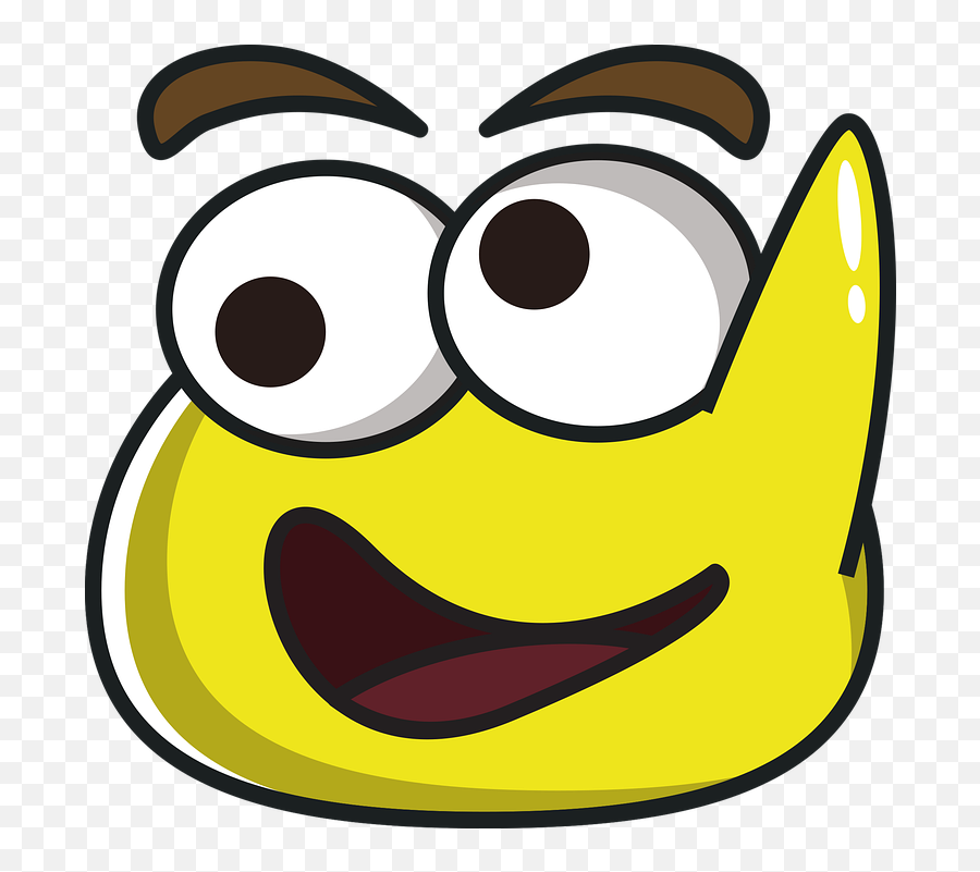 Comic Cartoon Expression - Free Vector Graphic On Pixabay Happy Emoji,Confident Emoji