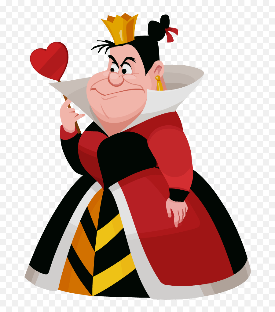 Queen Of Hearts01 - Alice In Wonderland Queen Of Hearts Png Reina De Corazones Disney Emoji,Emoji Queen