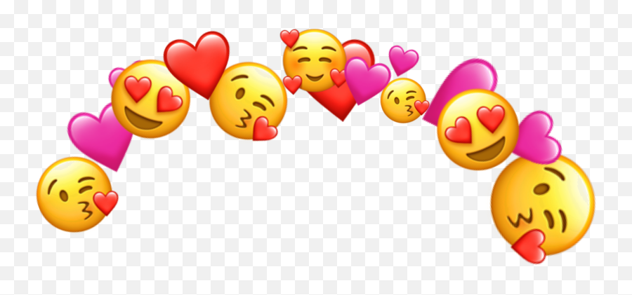 Crown Love Tiara Lol Sticker By S - Happy Emoji,Valentines Emoji