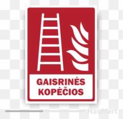 Fire Ladder Sign - Fire Escape Ladder Sign Emoji,Ladder Emoji