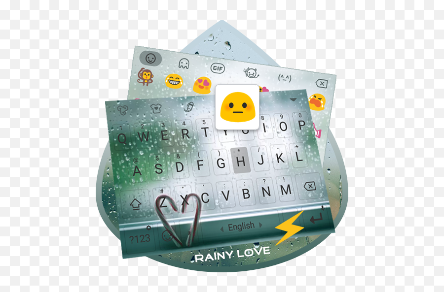 Rainy Love Keyboard - Smiley Emoji,Pho Emoji
