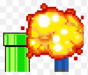 Gamerjack2006s Gallery - Pixel Art Explosion Png Emoji,Mlg Emojis