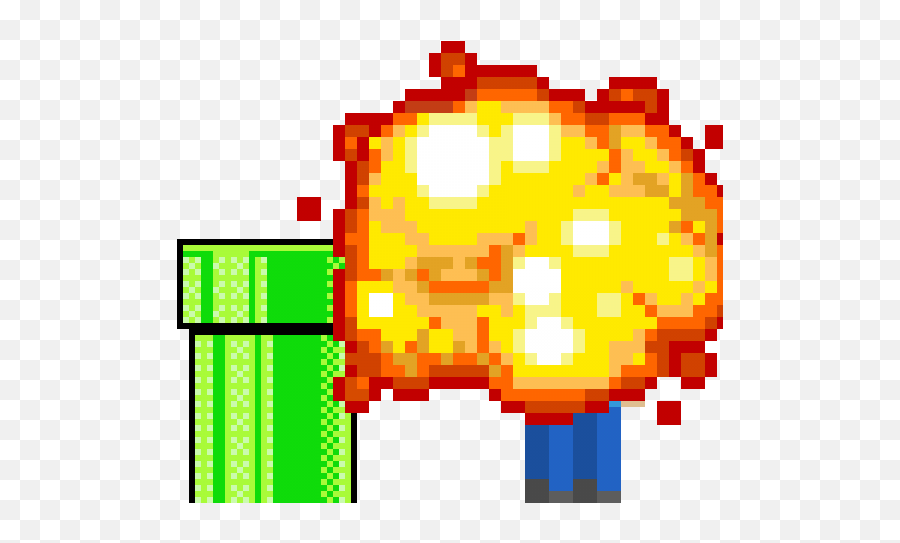 Gamerjack2006s Gallery - Pixel Art Explosion Png Emoji,Mlg Emojis