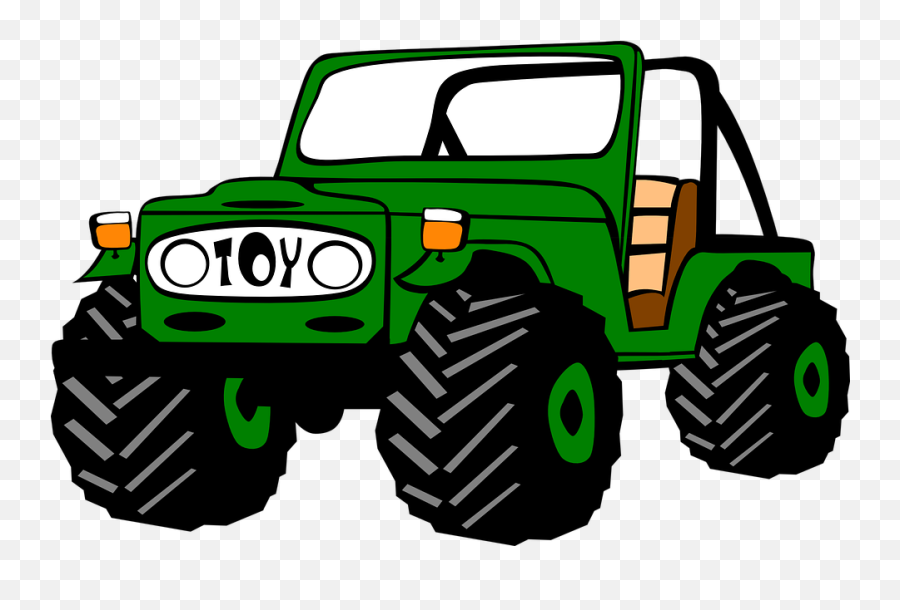 Jeep Green Vehicle - Clipart Of Jeep Emoji,Emoticons Flip Off