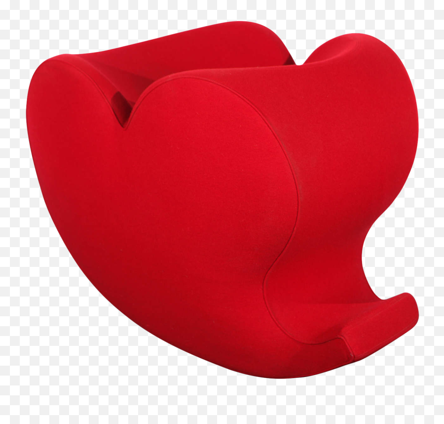 Moroso Soft Heart Rocking Chair - Soft Heart Chair Ron Arad Emoji,Rocking Emoji