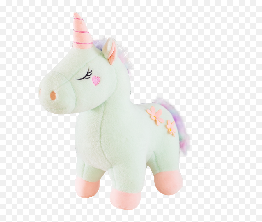 Cartoon Unicorn Design Lovely Soft Toy - Animal Figure Emoji,Horse Emoji Pillow