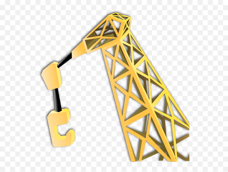 Crane - Constructions Clipart Png Emoji,Text Message Emoticons Symbols