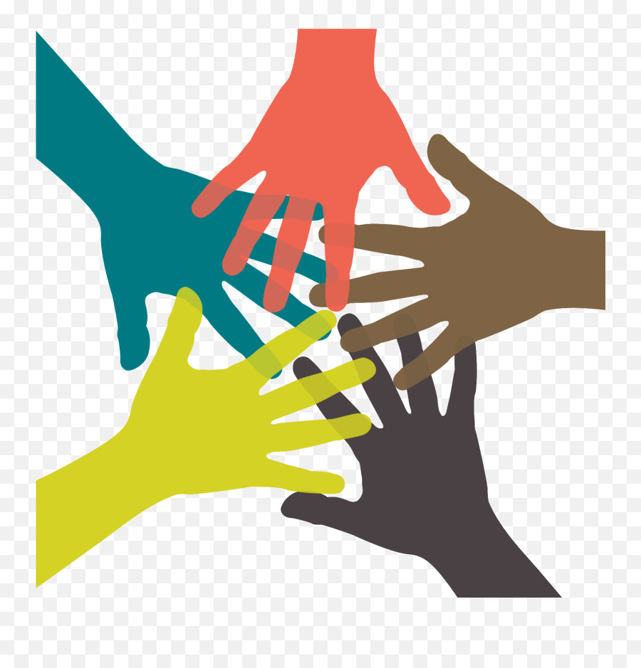Hands Together Png - Hands In Circle Clipart Emoji,High Five Hands Emoji