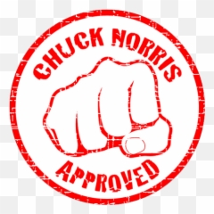 2048 Game - Chuck Norris Approved Transparent Png Emoji,Chuck Norris Emoji