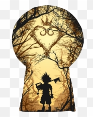 Kingdomhearts Sora Keyhole Keyblade - T Shirt Kingdom Hearts Emoji,Keyblade Emoji