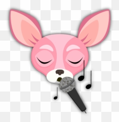 Chihuahua Emoji Stickers - Cartoon,Emoji Karaoke