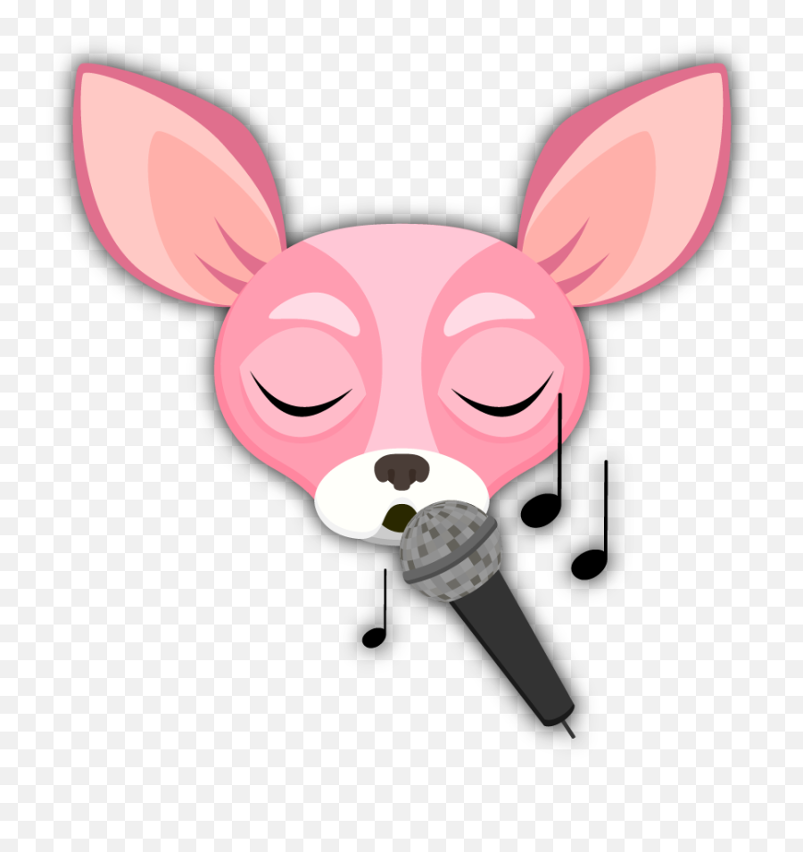 Chihuahua Emoji Stickers - Cartoon,Emoji Karaoke