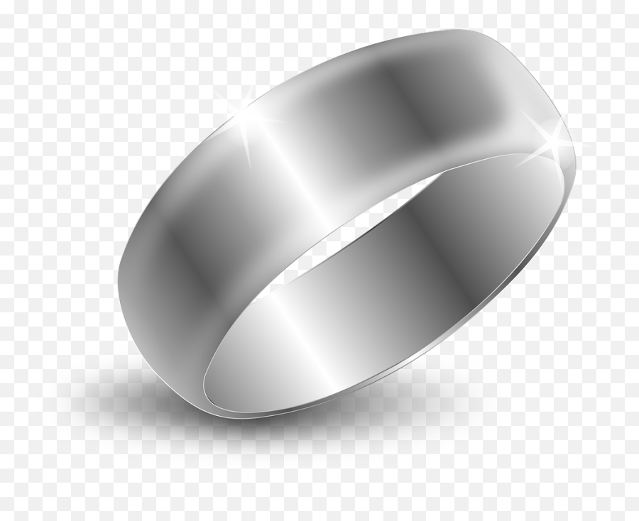 Ring Wedding Silver - Silver Clipart Emoji,Wedding Ring Emoji