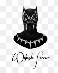 Blackpanter Wakandaforever Freetoedit - Black Panther Head Movie Emoji,Wakanda Forever Emoji
