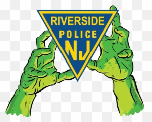 The Riverside Police Officers Association And Riverside - New Jersey State Police Triangle Emoji,Spooky Emoji