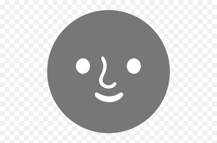New Moon Face Emoji - Moon Emoji Clipart Black And White,New Moon Emoji