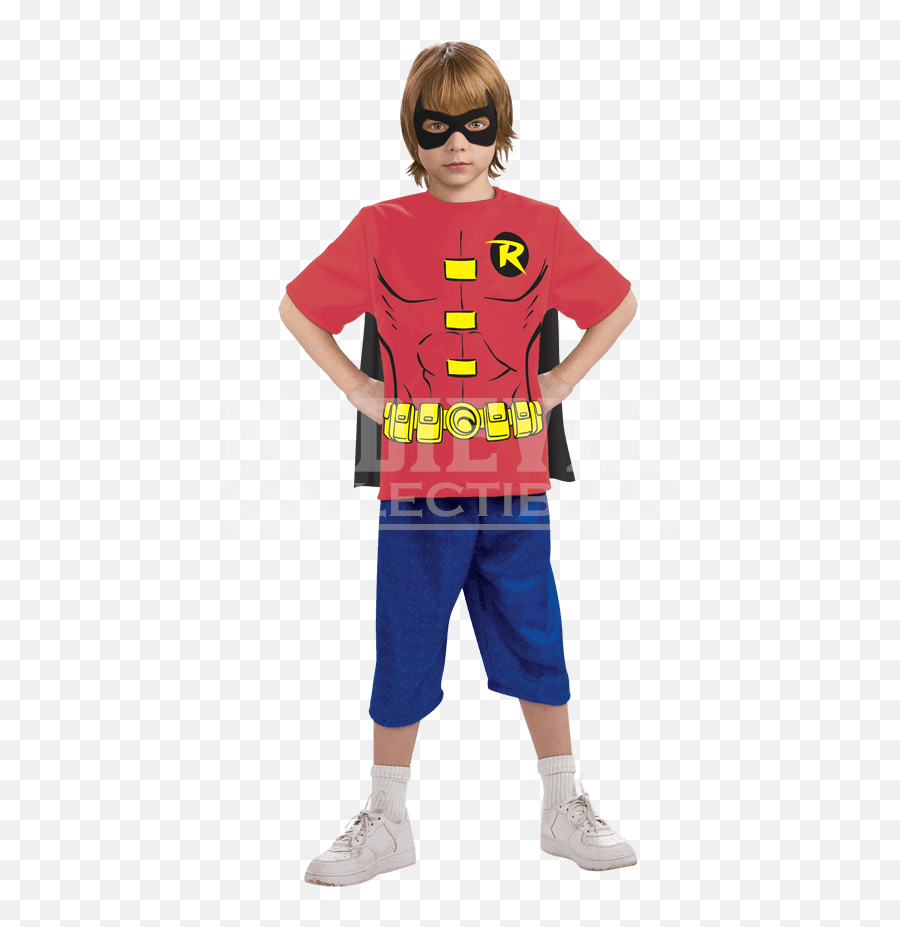 Download Kids Robin Cape T - Shirt With Mask Yo Gabba Gabba John Cena Costume For Kids In Amazon Emoji,Superhero Cape Emoji