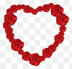 Red Rose Heart Png Image Free Download - Roses Vector Emoji
