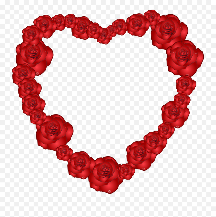 Red Rose Heart Png Image Free Download - Red Roses Heart Vector Png Emoji,Red Rose Emoji