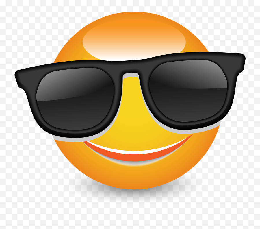 Sun Sunglasses Clipart - Download Emoticons Emoji,Smiling Sun Emoji