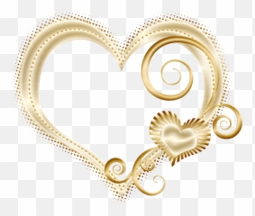 Golden Heart Heart Of Gold Love Heart Heart - Gold Love Heart Png Emoji,Golden Heart Emoji