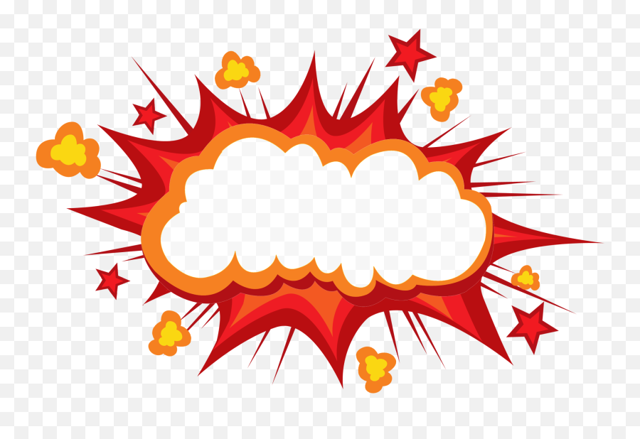 Download Box The Explosion Mushroom - Explosion Comic Book Png Emoji,Mushroom Cloud Emoticon