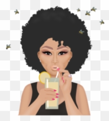The 51 Blac Chyna Emojis That Make - Chymoji Slapping Kylie,Roll Safe Emoji