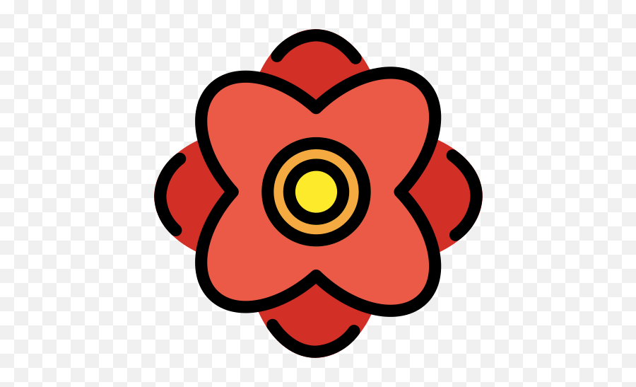 Rosette - Clip Art Emoji,Poppy Emoji