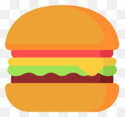 Burger Free Vector Icons Designed - Food Png Emoji