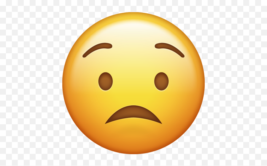 Worried Emoji Download Ios - Upside Down Smiley Emoji Png,Butter Emoji