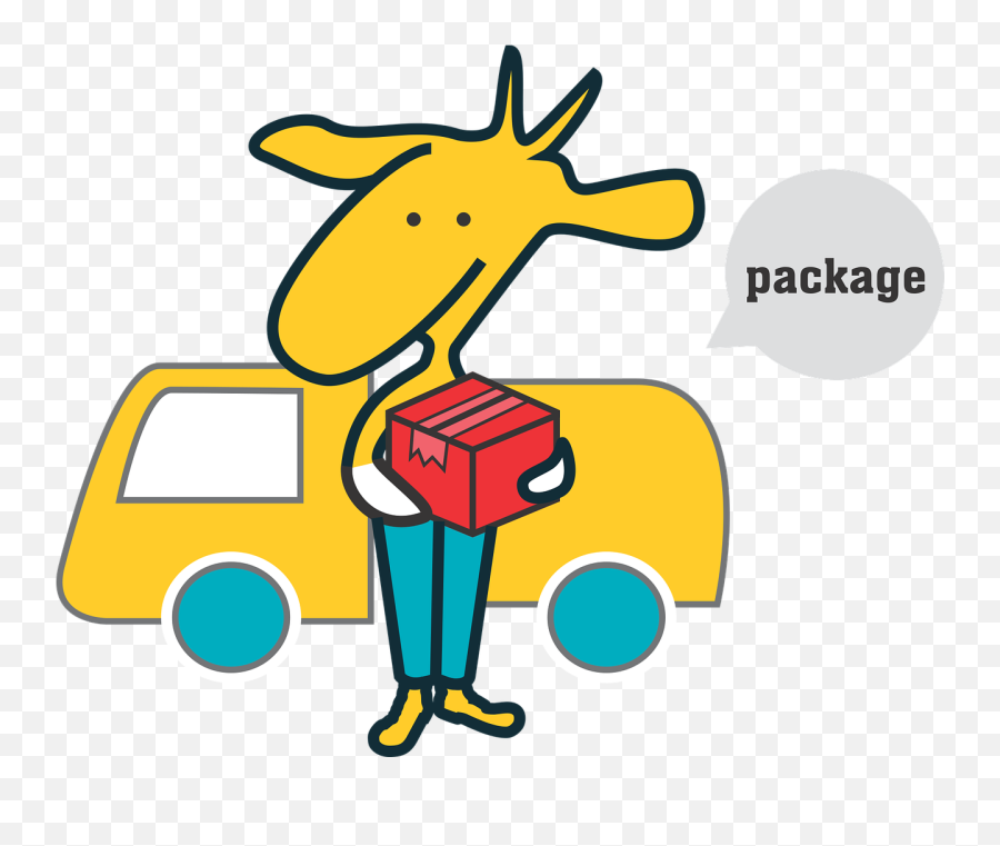Postman Express Delivery Package Sheep - Mail Carrier Emoji,Mailbox Police Emoji