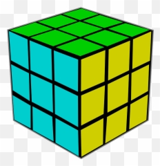 Rubiks Cube Puzzle Color - Rubiks Cube Clipart Png Emoji,Ice Cube Emoji