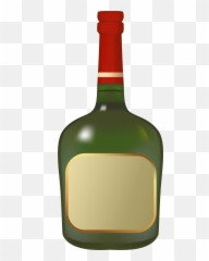 Free Liquor Glass Cliparts Download Art - Bottle Emoji