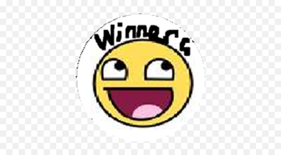 Winner - Awesome Face Emoji,Winner Emoticon