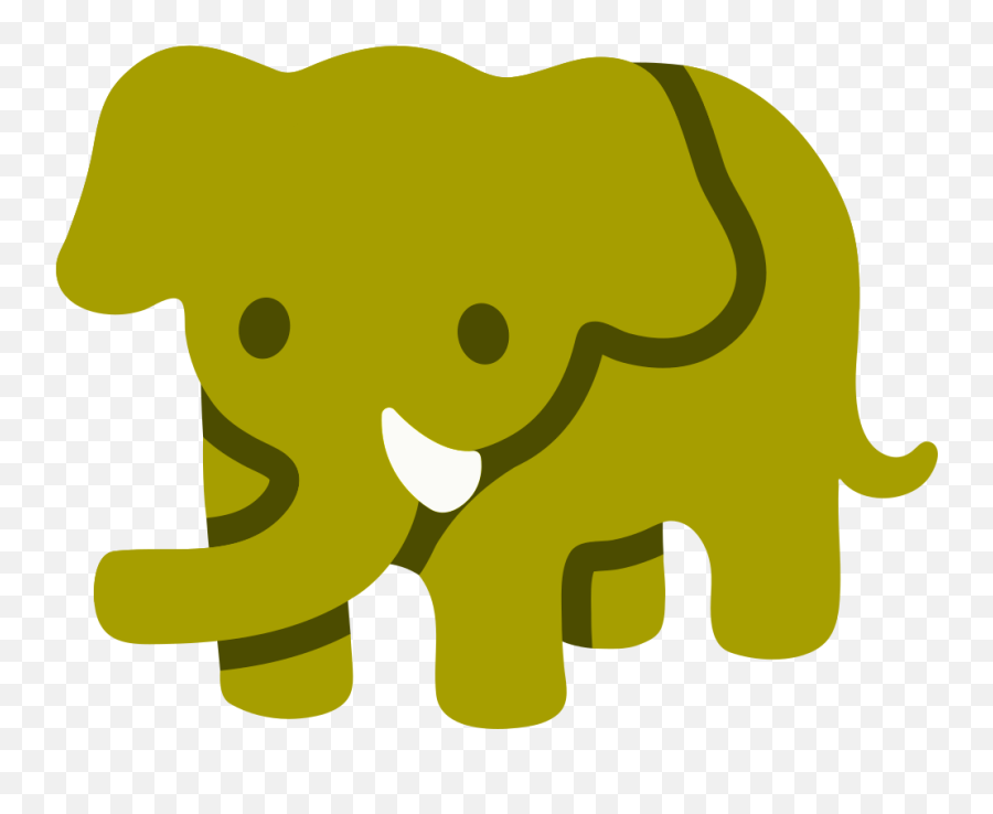Emoji Elefante - Clip Art,Wise Emoji