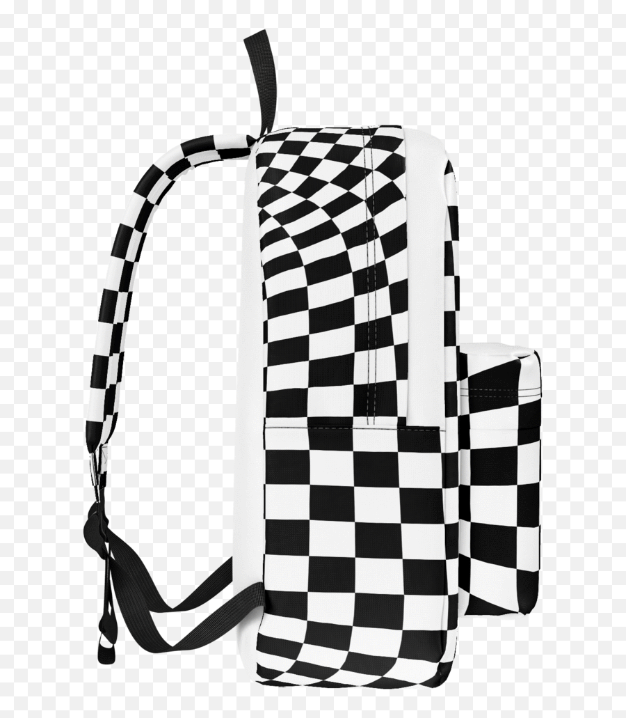 Checkers Backpack - Backpack Clipart Full Size Clipart Square Skirt Black White Emoji,Backpack Emoji