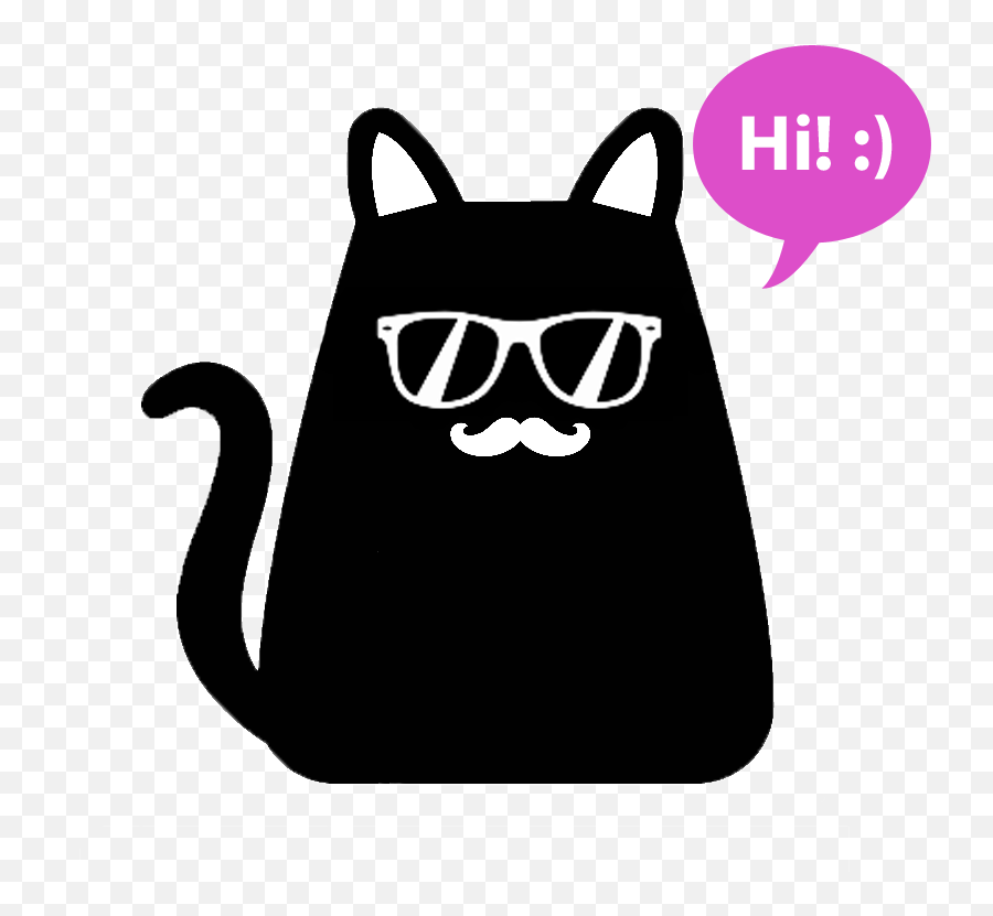 Mica The Hipster Cat Bot Devpost - Mica The Hipster Cat Bot Emoji,Hipster Emoji