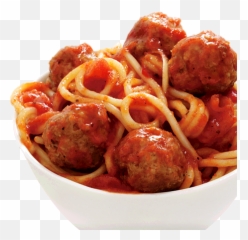 Transparent Background Spaghetti And Meatballs Clipart - Steamed Emoji