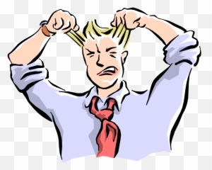 Download Employee - Unresolved Issues Emoji,Pulling Hair Out Emoji
