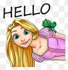 Tangled Stickers For WhatsApp - De Rapunzel Para Whatsapp Emoji