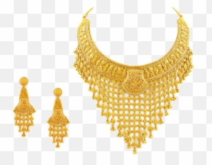 Png Jewellers India Transparent - Gold Jewellery Set Emoji