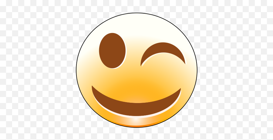 Winking Smiley Png Svg Clip Art For - Smiley Emoji,Hummingbird Emoticon