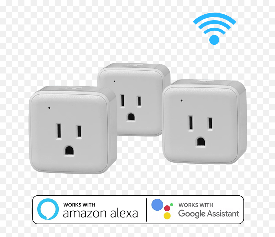 Improvements 3 - Pack Wifi Smart Plugs Cable Emoji,The Plug Emoji