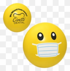 Balle Anti - Mask Emoji,Quebec Emoji