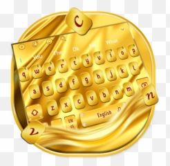 Gold Silk Luxury Keyboard Theme U2013 U201egoogle Playu201c Programos - Office Equipment Emoji,Gold Emoji Keyboard