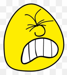 Cartoon angry face clipart Free download transparent PNG - Happy Emoji