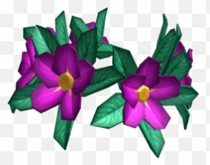 Roblox Flower Crown - Purple Emoji